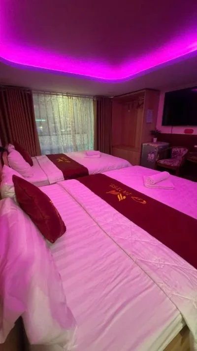Vierbettzimmer — Khách sạn Gia Hân 196 Phan Xích Long